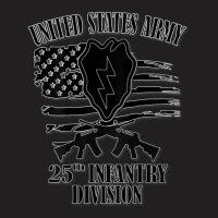 25th Infantry Division (back Design) T-shirt | Artistshot