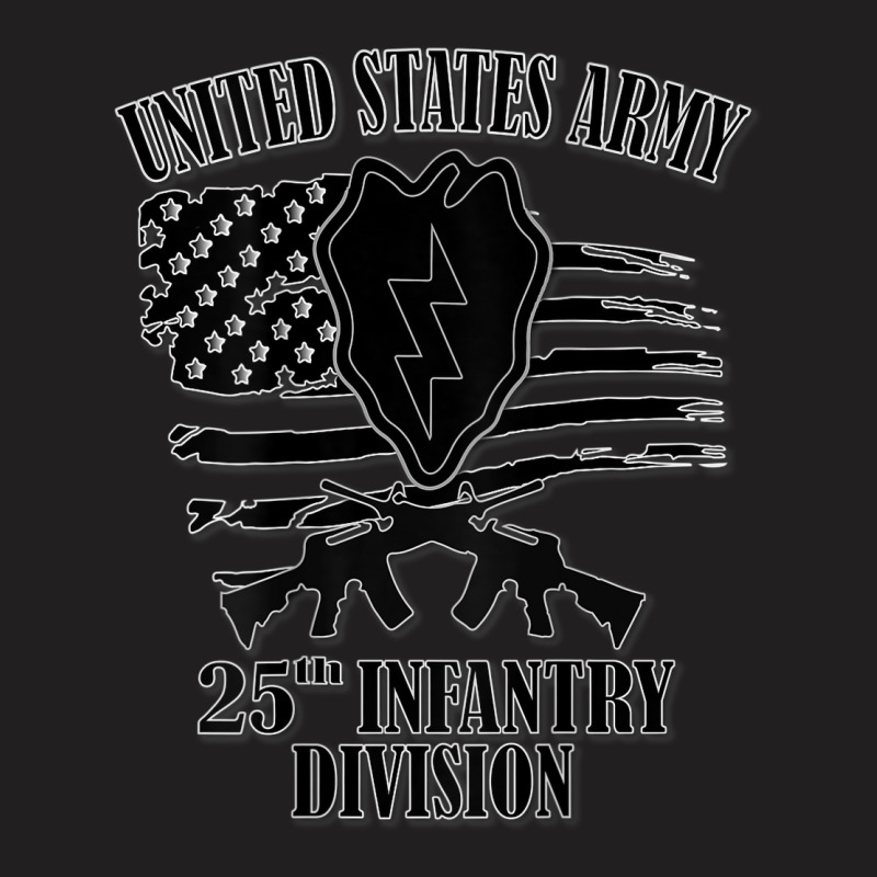 25th Infantry Division (back Design) T-Shirt by ALFREDMCGOWAN | Artistshot