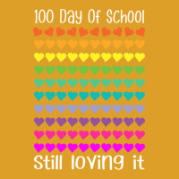 100 Day Of School Still Loving It Colorful Hearts Humor T-shirt | Artistshot