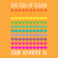 100 Day Of School Still Loving It Colorful Hearts Humor Zipper Hoodie | Artistshot