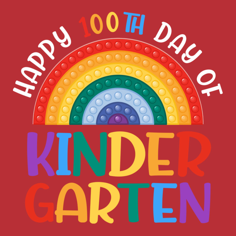 Happy 100th Day Of School Kindergarten Teacher Girls Rainbow 80s T-Shirt by jhanasuttal | Artistshot