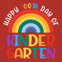 Happy 100th Day Of School Kindergarten Teacher Girls Rainbow 80s Crewneck Sweatshirt | Artistshot