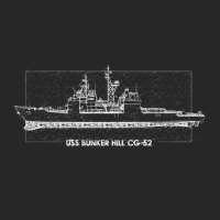 Uss Bunker Hill Cg52 Humor Men's T-shirt Pajama Set | Artistshot