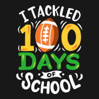 100 Days Of School Football Tumblr Flannel Shirt | Artistshot