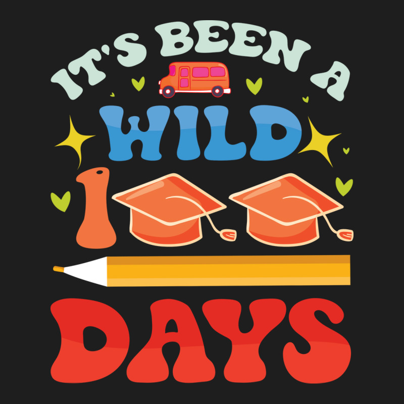 Its Been A Wild 100 Days Cute Classic T-shirt by jhanasuttal | Artistshot