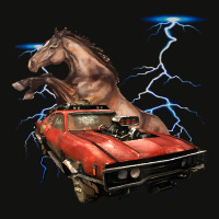 American Muscle Cars - Thunderstorm Car - Auto Mechanic Gift Scorecard Crop Tee | Artistshot