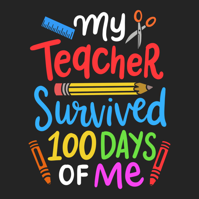 100 Days Of School Student Cute 3/4 Sleeve Shirt | Artistshot