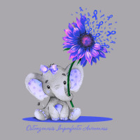 Hot Trend Osteogenesis Imperfecta Awareness Cute Elephant Sunflower Bl Youth 3/4 Sleeve | Artistshot