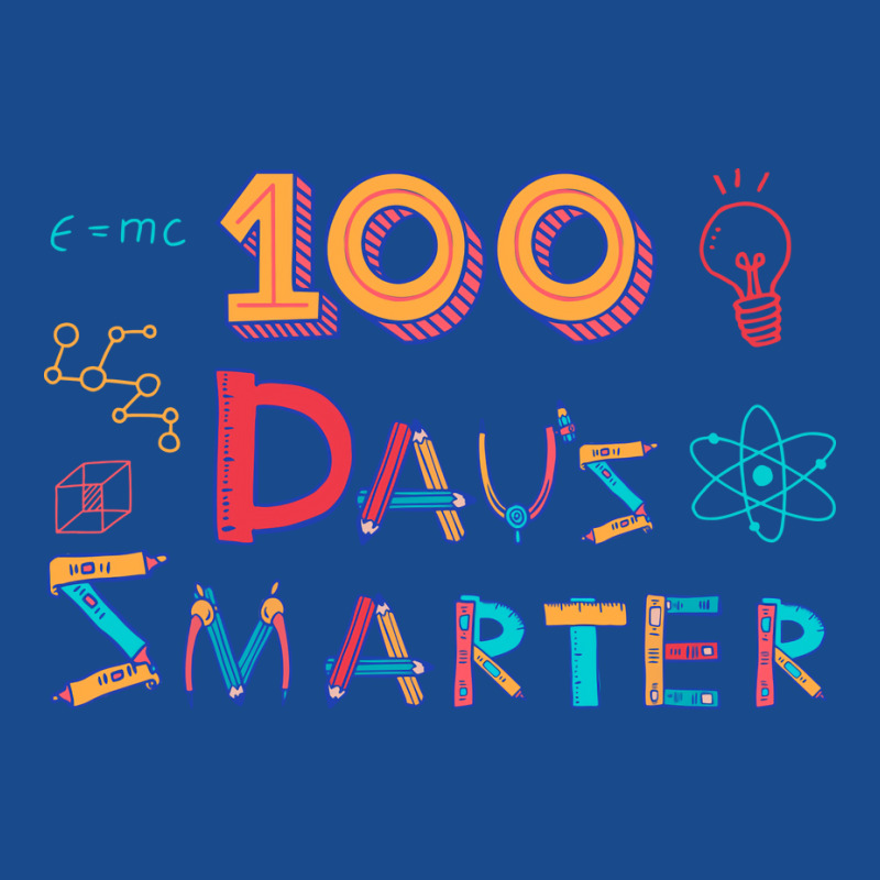 100 Days Smarter Blue Tank Top | Artistshot