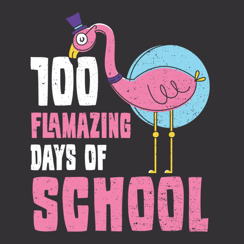 100 Flamazing Days Of School Retro Vintage Hoodie And Short Set | Artistshot