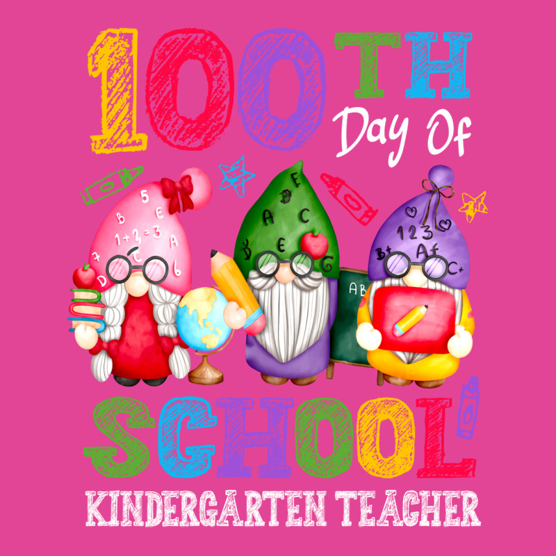 Happy 100th Day Of School Cute Gnome Kindergarten Teacher Trending T-shirt | Artistshot