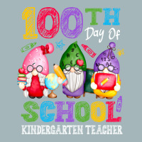 Happy 100th Day Of School Cute Gnome Kindergarten Teacher Trending Unisex Sherpa-lined Denim Jacket | Artistshot