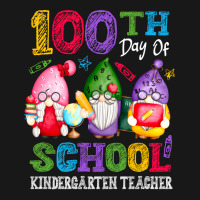 Happy 100th Day Of School Cute Gnome Kindergarten Teacher Trending Flannel Shirt | Artistshot