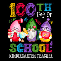 Happy 100th Day Of School Cute Gnome Kindergarten Teacher Trending Fleece Short | Artistshot