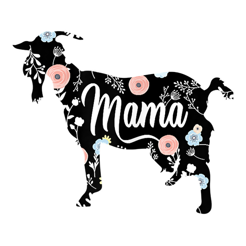 Womens Mama Goat Floral T Shirt Mom Lover Mother Grandma Gift Long Sleeve Shirts | Artistshot