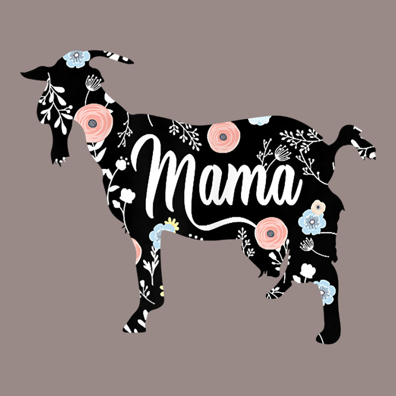 Womens Mama Goat Floral T Shirt Mom Lover Mother Grandma Gift Vintage T-shirt | Artistshot