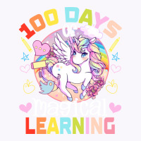 100th Day Of School Unicorn Girls 100 Days Of School Yellow Tank Top | Artistshot