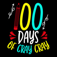 Funny 100 Days Of School Sayings 100 Days Of Cray Cray Cute Lightweight Hoodie | Artistshot