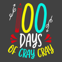 Funny 100 Days Of School Sayings 100 Days Of Cray Cray Cute Vintage T-shirt | Artistshot