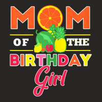 Womens Mom Of The Birthday Girl Twotti Fruity Theme Mommy Party T Shir Ladies Fitted T-shirt | Artistshot