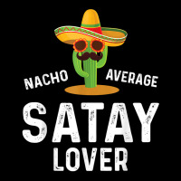 Mens Nacho Average Satay Lover Chicken Meat Indonesia T Shirt V-neck Tee | Artistshot