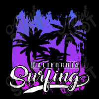 California Surfing Paradise,california Surfing Cropped Hoodie | Artistshot