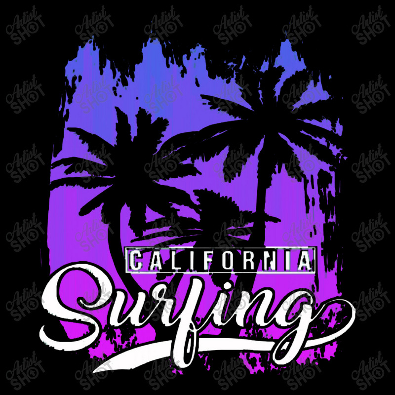 California Surfing Paradise,california Surfing Cropped Hoodie by tomjerrycrush39 | Artistshot