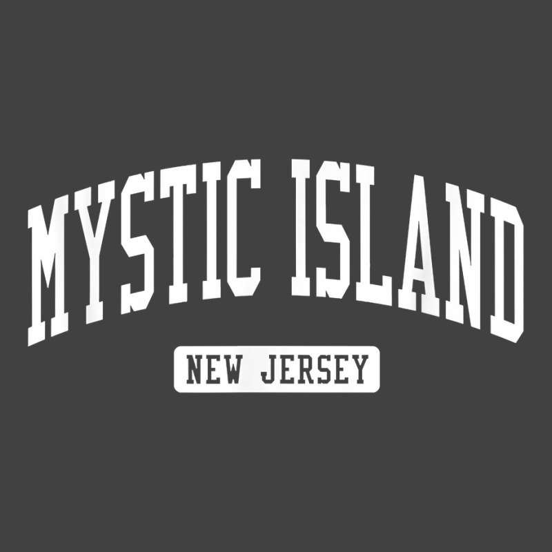 Mystic Island New Jersey Nj Vintage Athletic Sports Design T Shirt Vintage T-Shirt by araceliphexy | Artistshot