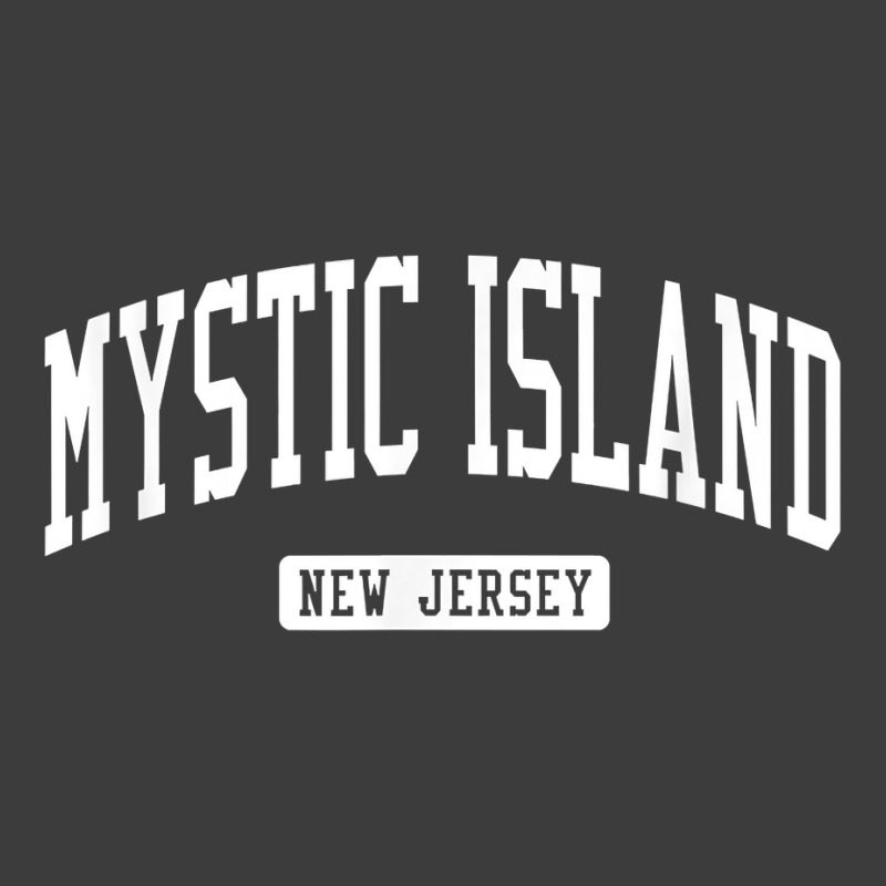 Mystic Island New Jersey Nj Vintage Athletic Sports Design T Shirt Men's Polo Shirt by araceliphexy | Artistshot