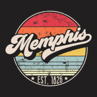 Hot Trend Retro Memphis Tn Home City 70s Style Sunset T-shirt | Artistshot