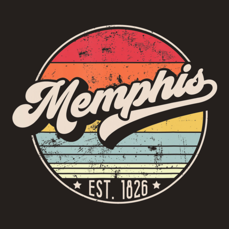 Hot Trend Retro Memphis Tn Home City 70s Style Sunset Tank Top by haodinhvan1 | Artistshot