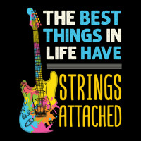 The Best Things In Life Have Strings Attached Guitar Player Guitarist Pocket T-shirt | Artistshot