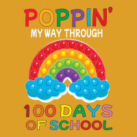 Poppin My Way Through 100 Days Of School Hipster T-shirt | Artistshot