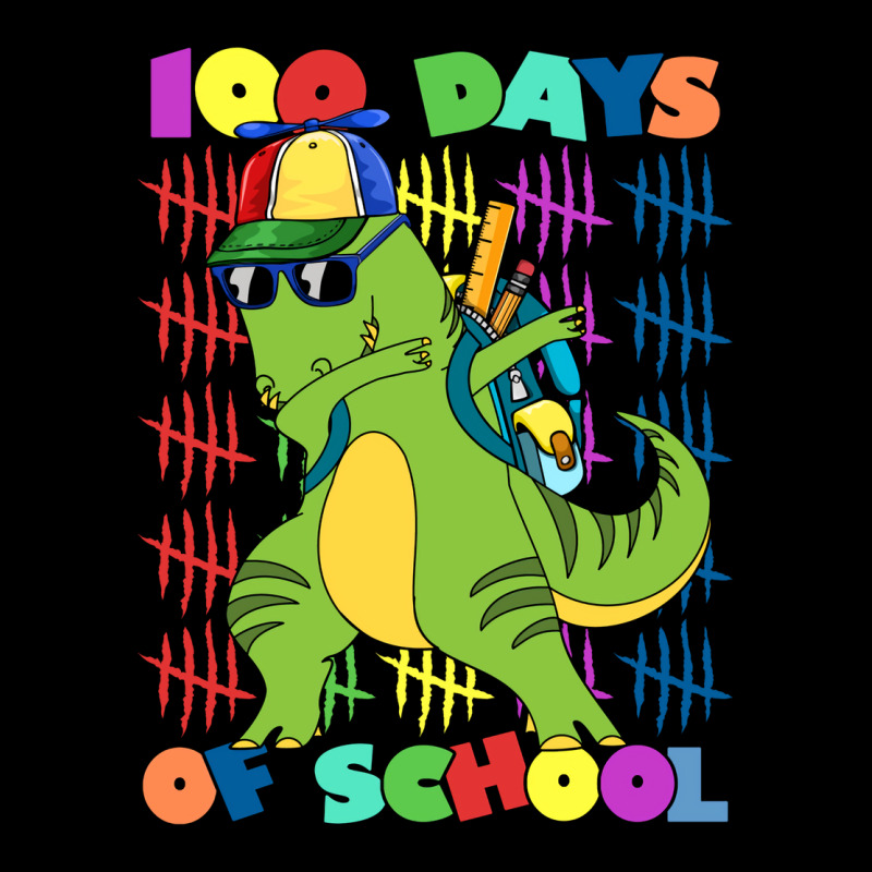 100 Days Of School Dabbing Dinosaur Trex Trending Men's 3/4 Sleeve Pajama Set | Artistshot