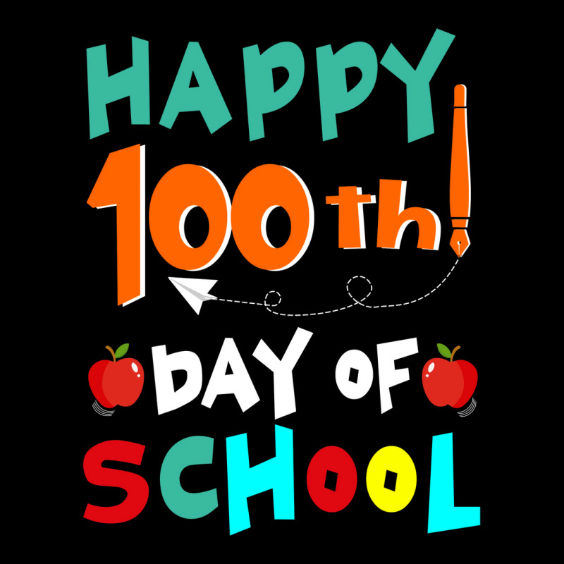 Happy 100th Day Of School Retro Music Zipper Hoodie by grehamizmiriw | Artistshot