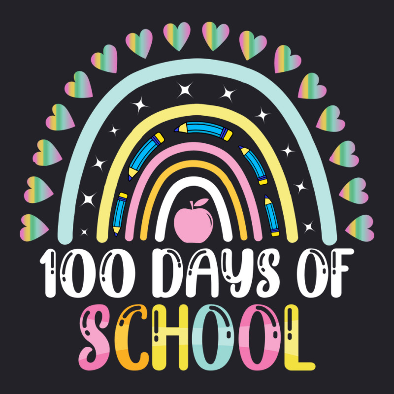 100 Days Of School Green Girl Unisex Sherpa-lined Denim Jacket | Artistshot