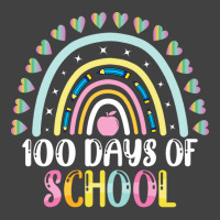 100 Days Of School Green Girl Vintage T-shirt | Artistshot