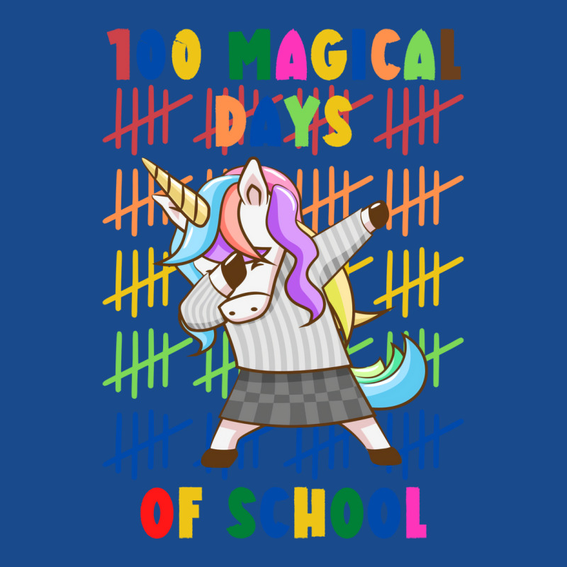 100 Magical Days Of School Unicorn Yellow Red Tank Top | Artistshot