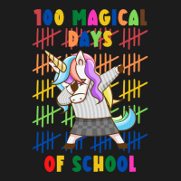 100 Magical Days Of School Unicorn Yellow Red Hoodie & Jogger Set | Artistshot