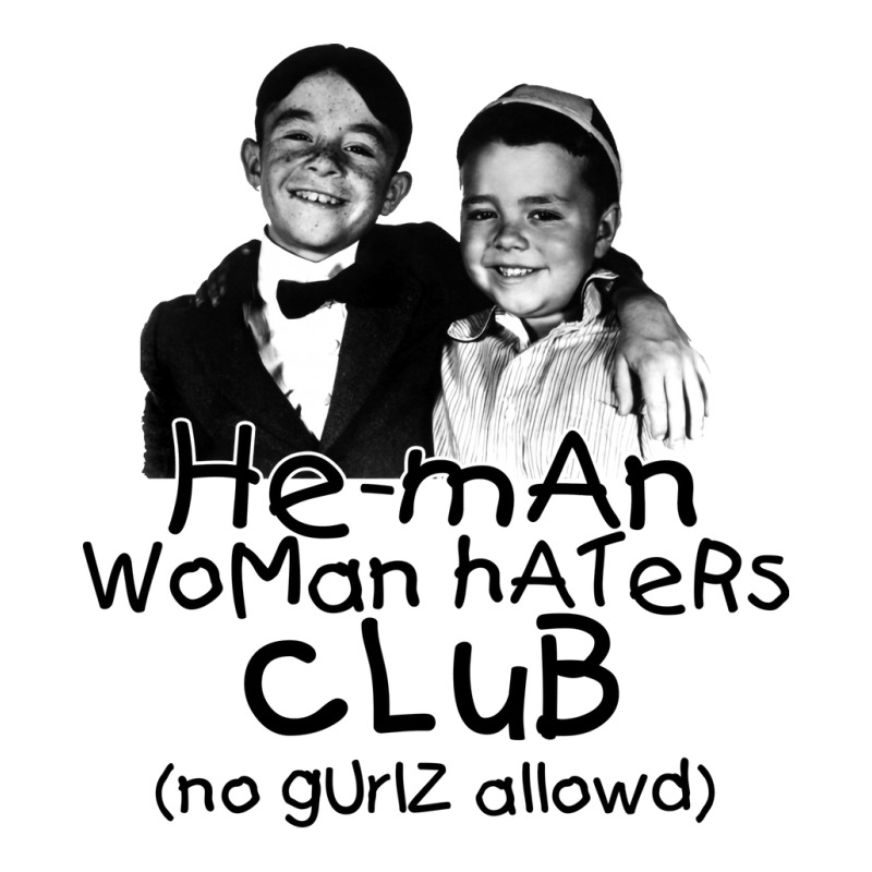 He Man Woman Haters Club From Our Gang The Little Rascals Green V-neck Tee | Artistshot