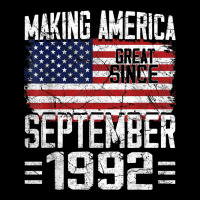 28th Birthday Gift September 1992 American Flag 28 Years Old Long Sleeve Shirts | Artistshot