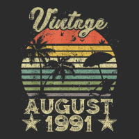 28th Birthday Gift Vintage 28 Years Old August 1991 S Exclusive T-shirt | Artistshot