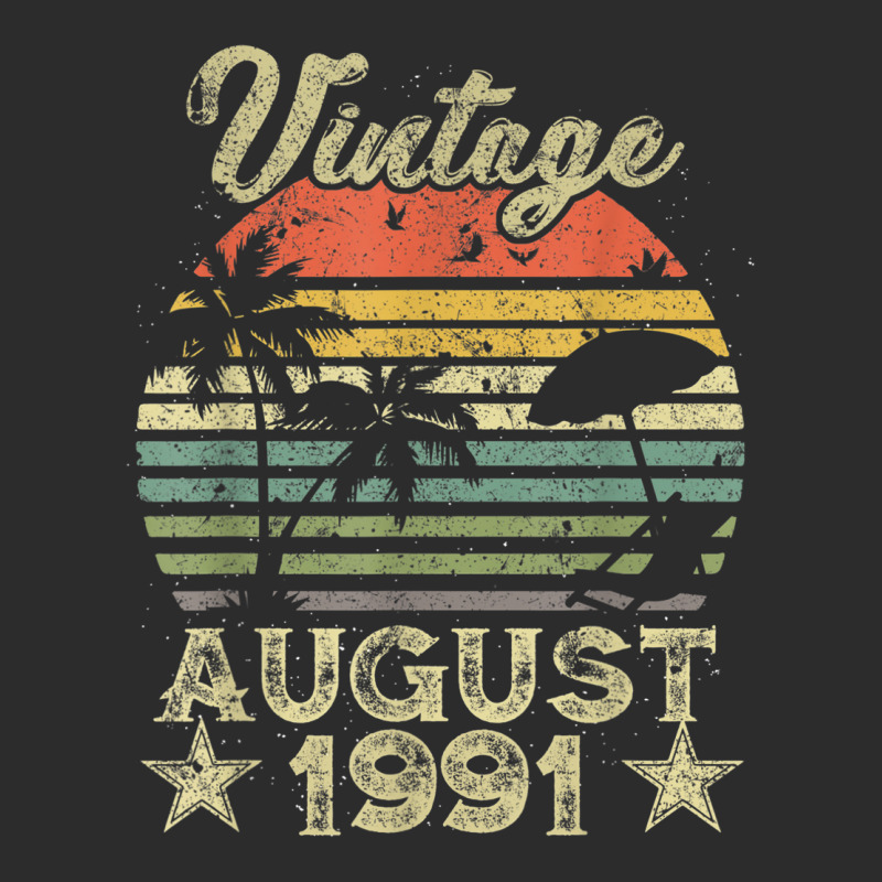 28th Birthday Gift Vintage 28 Years Old August 1991 S Exclusive T-shirt by ALFREDMCGOWAN | Artistshot