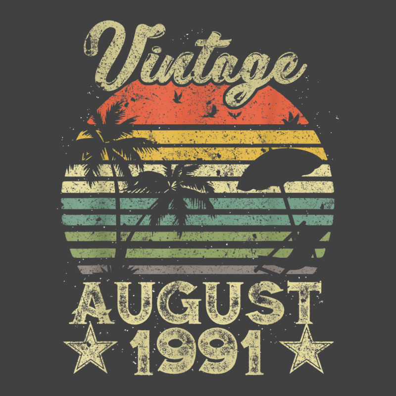 28th Birthday Gift Vintage 28 Years Old August 1991 S Vintage T-Shirt by ALFREDMCGOWAN | Artistshot