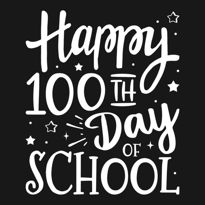 Happy 100th Day Of School For 100 Days Student And Teacher Stars Flannel Shirt | Artistshot