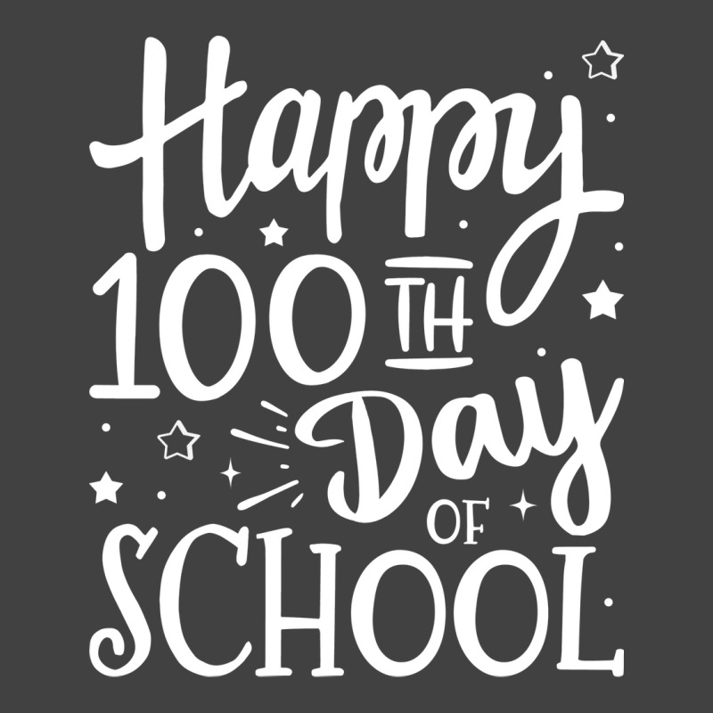 Happy 100th Day Of School For 100 Days Student And Teacher Stars Vintage T-shirt | Artistshot