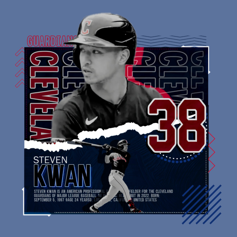 Steven Kwan Baseball Paper Poster Guardians Boy Lightweight Hoodie | Artistshot