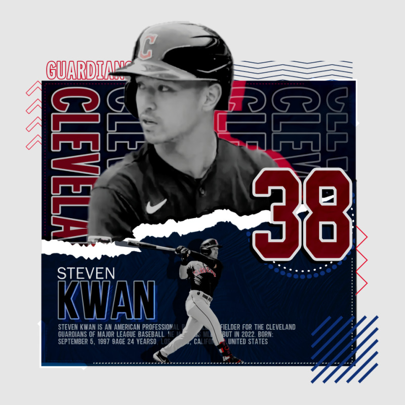 Steven Kwan Baseball Paper Poster Guardians Boy Full-length Apron | Artistshot