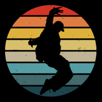 Hip Hop T  Shirt Break Dance Silhouette On A Distressed Retro Sunset D Youth Jogger | Artistshot