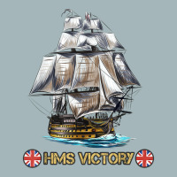 Great Britain Royal Navy Ship Of The Line Hms Victory Unisex Sherpa-lined Denim Jacket | Artistshot